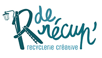 R de Récup' Recyclerie créative Logo